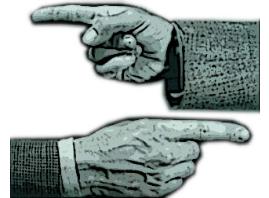 pointing